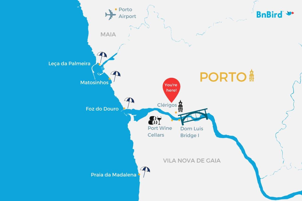 Casa Da Musica 5Th High Apartment Porto Ngoại thất bức ảnh